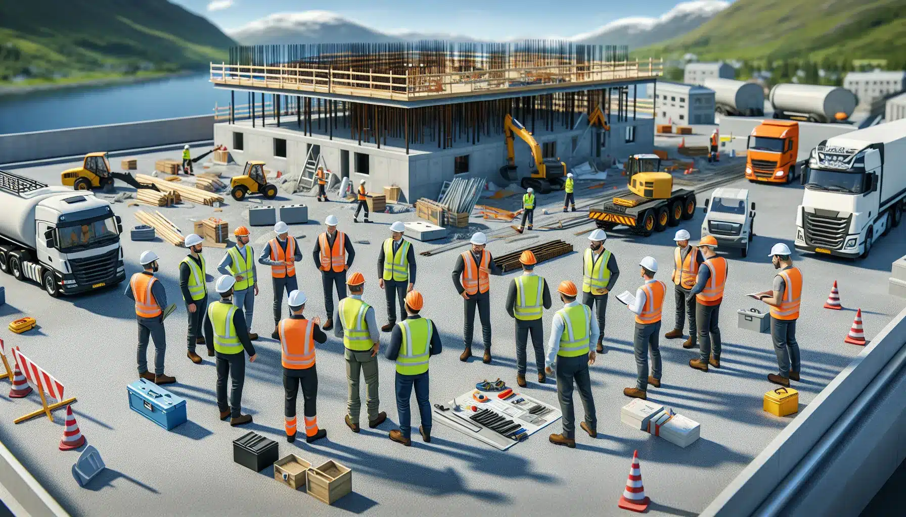 Hms plan byggeplass: slik sikrer du helse, milj&oslash; og sikkerhet p&aring; byggestedet &ndash; illustrasjon 2