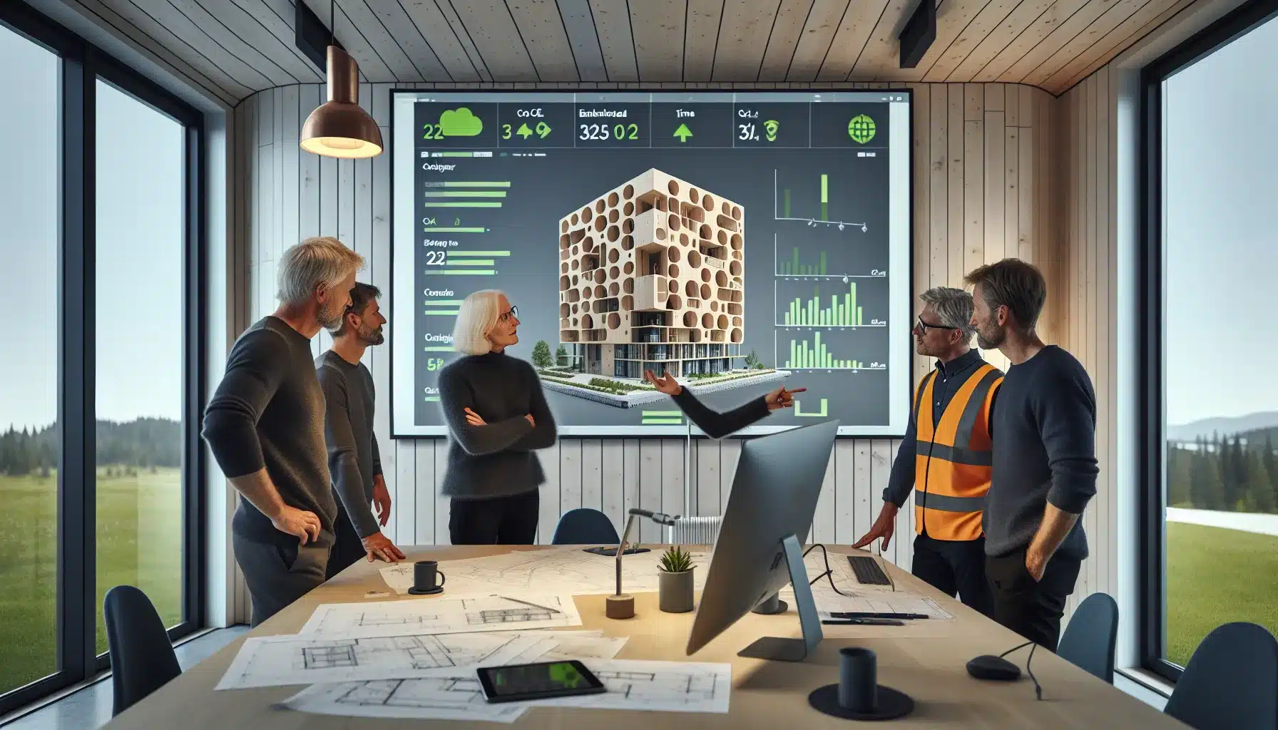 Hvordan redusere karbonavtrykket p&aring; byggeplassen &ndash; illustrasjon 2