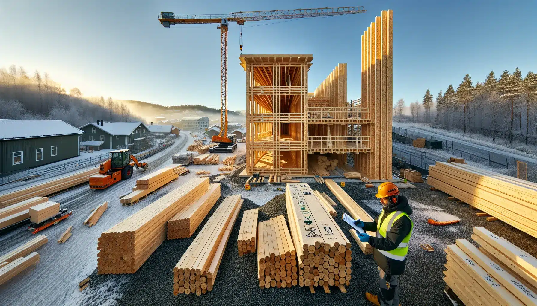 Fordeler med &aring; bruke tre som byggemateriale i norge &ndash; illustrasjon 1