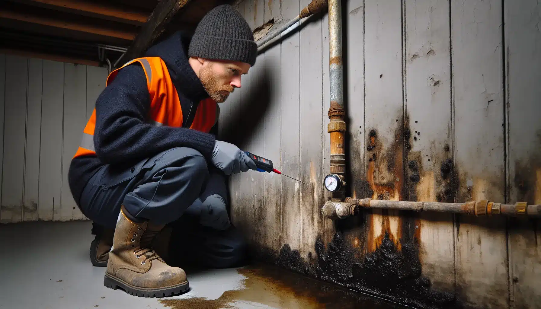 Slik h&aring;ndterer du vannlekkasjer i eldre bygninger &ndash; illustrasjon 1
