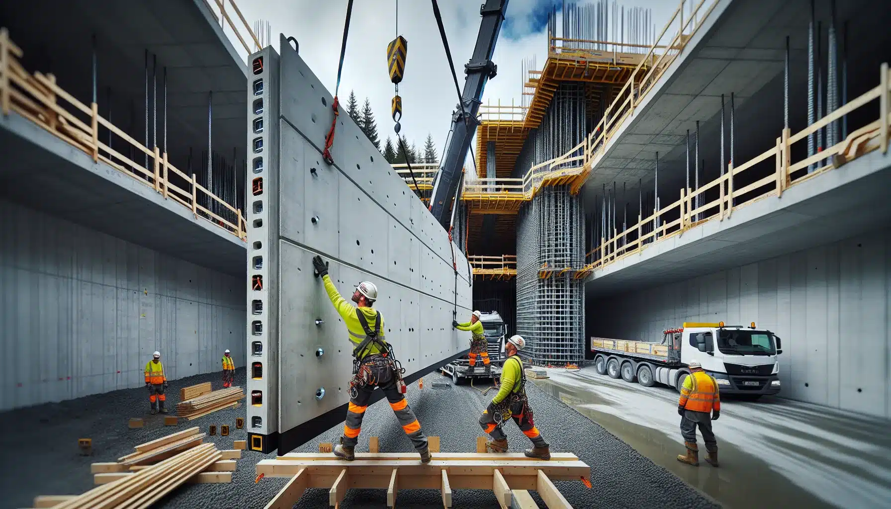 Fordeler med &aring; bruke prefabrikkerte betongelementer &ndash; illustrasjon 1