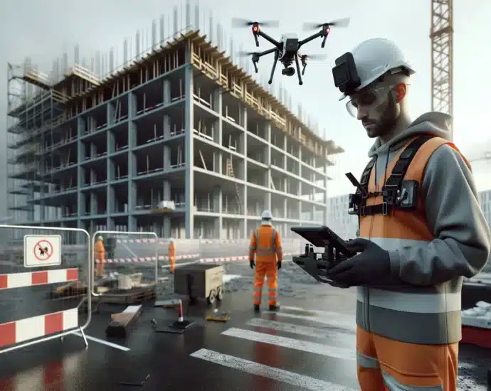 Hvordan bruke droner for å inspisere byggeplasser 5 Hvordan bruke droner for å inspisere byggeplasser – illustrasjon